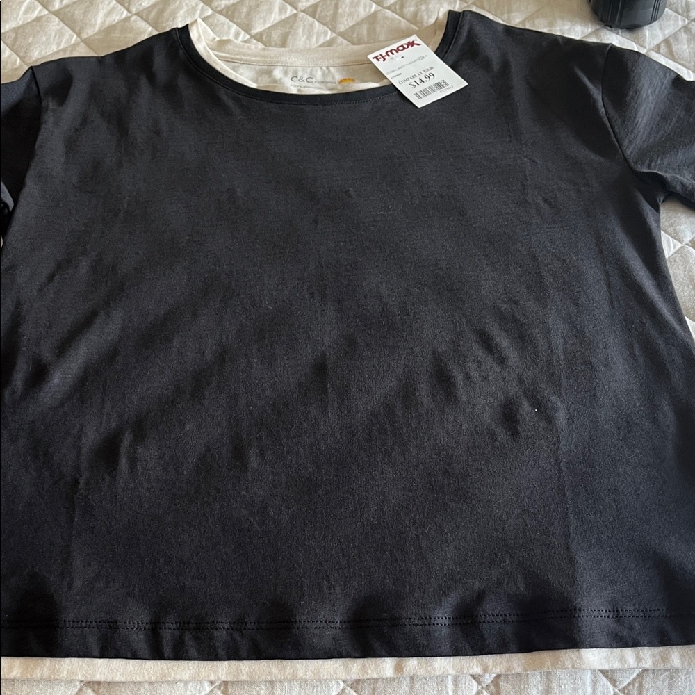 C&C California Black Short Sleeve Crewneck Tee